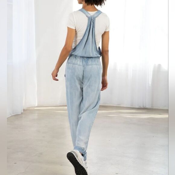 LOVESTITCH Pax Overall Reagan Wash Tencel Jumpsuit - Picture 3 of 16
